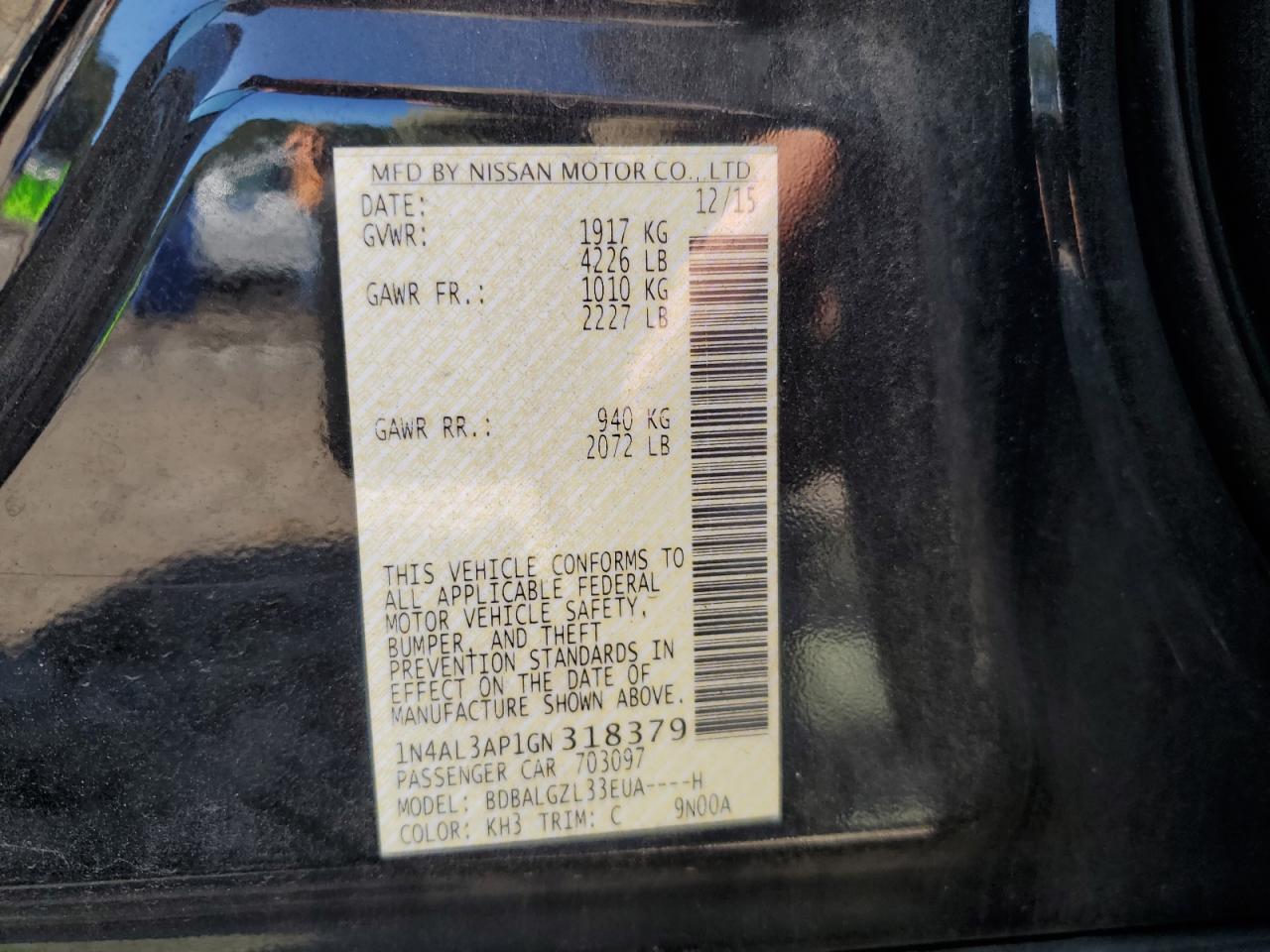 2016 Nissan Altima - Image 12
