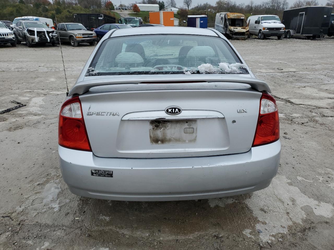 2006 Kia Spectra Lx VIN: KNAFE121065357338 Lot: 81923404