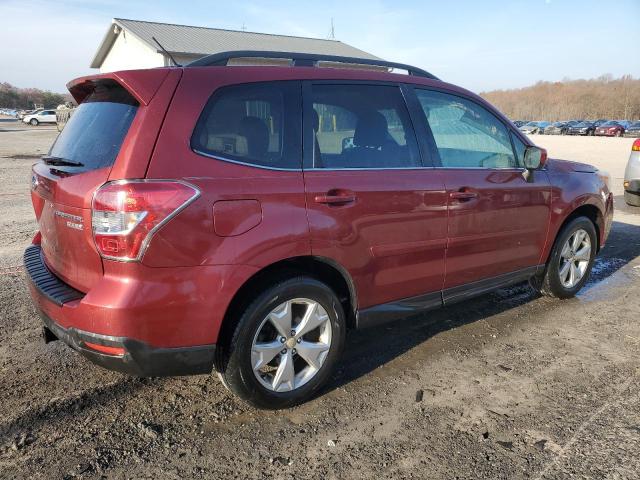  SUBARU FORESTER 2015 Бордовый