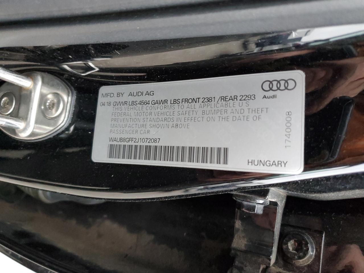2018 Audi A3 - Image 12