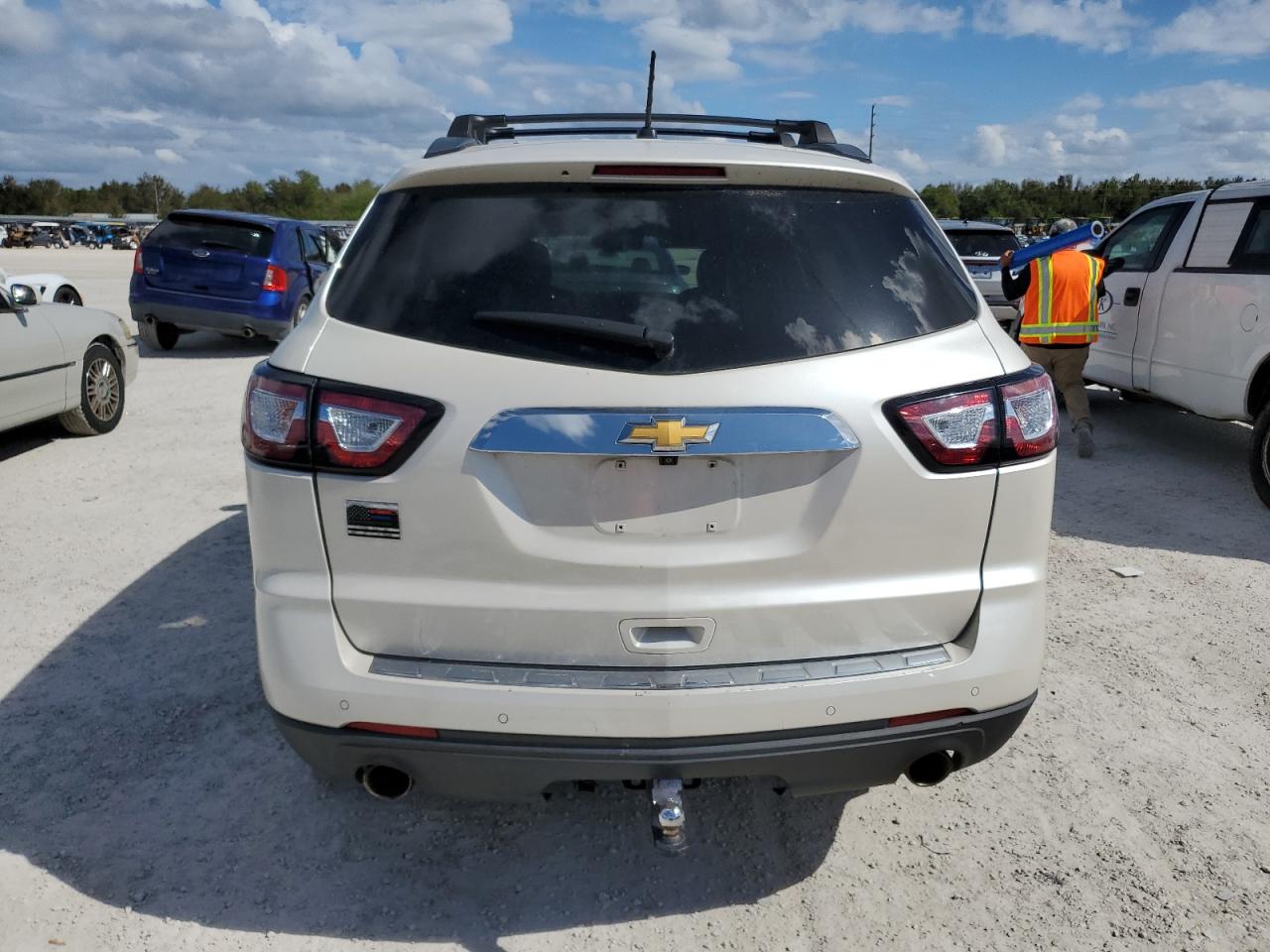 2014 Chevrolet Traverse Ltz VIN: 1GNKRJKDXEJ328622 Lot: 77885284