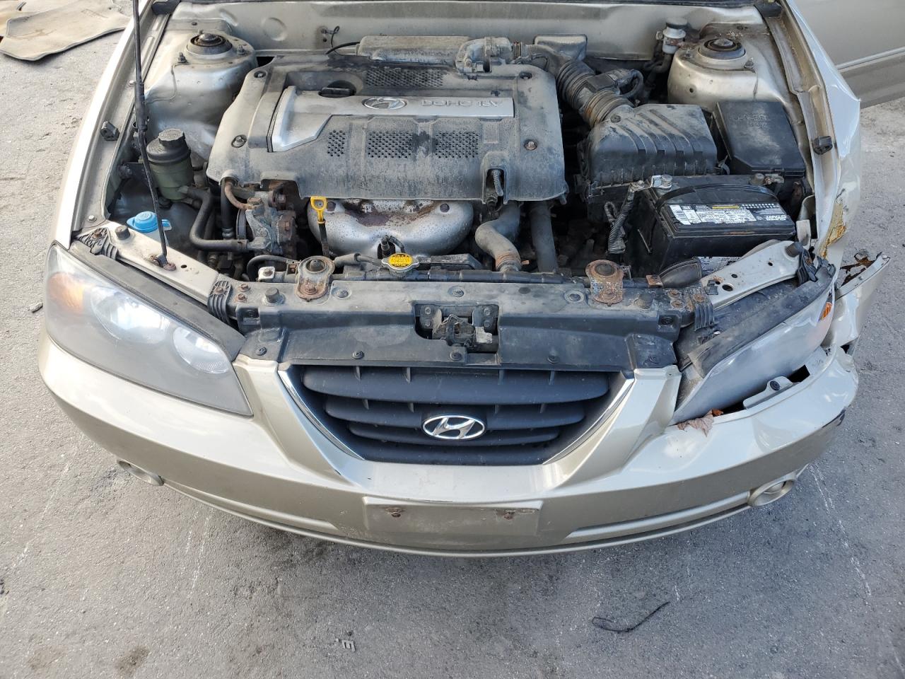 2005 Hyundai Elantra Gls VIN: KMHDN46D25U126151 Lot: 77417824