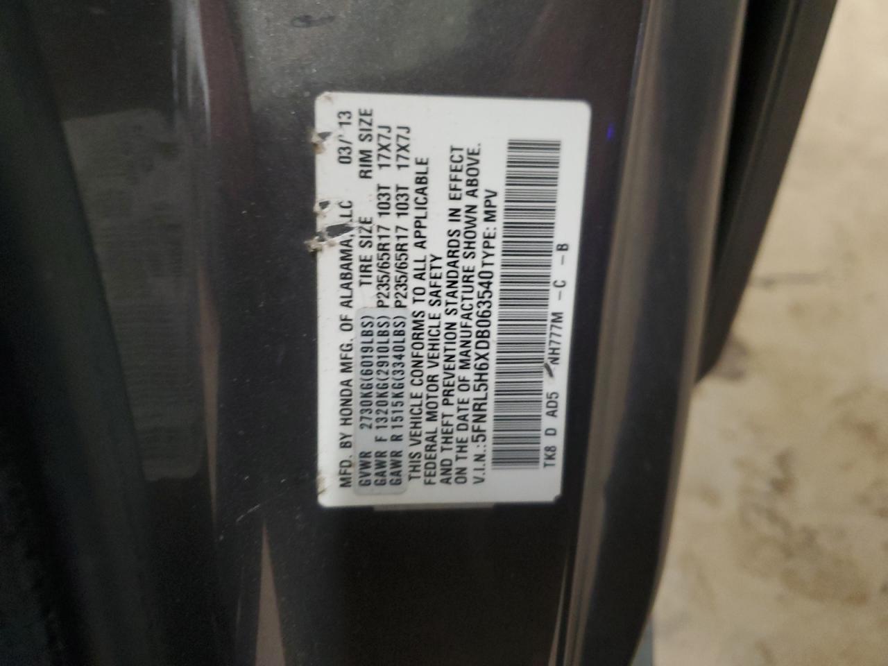 2013 Honda Odyssey - Image 13