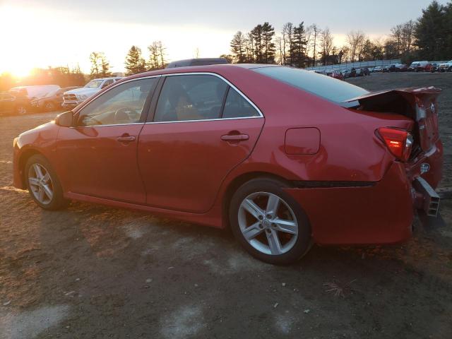  TOYOTA CAMRY 2012 Czerwony