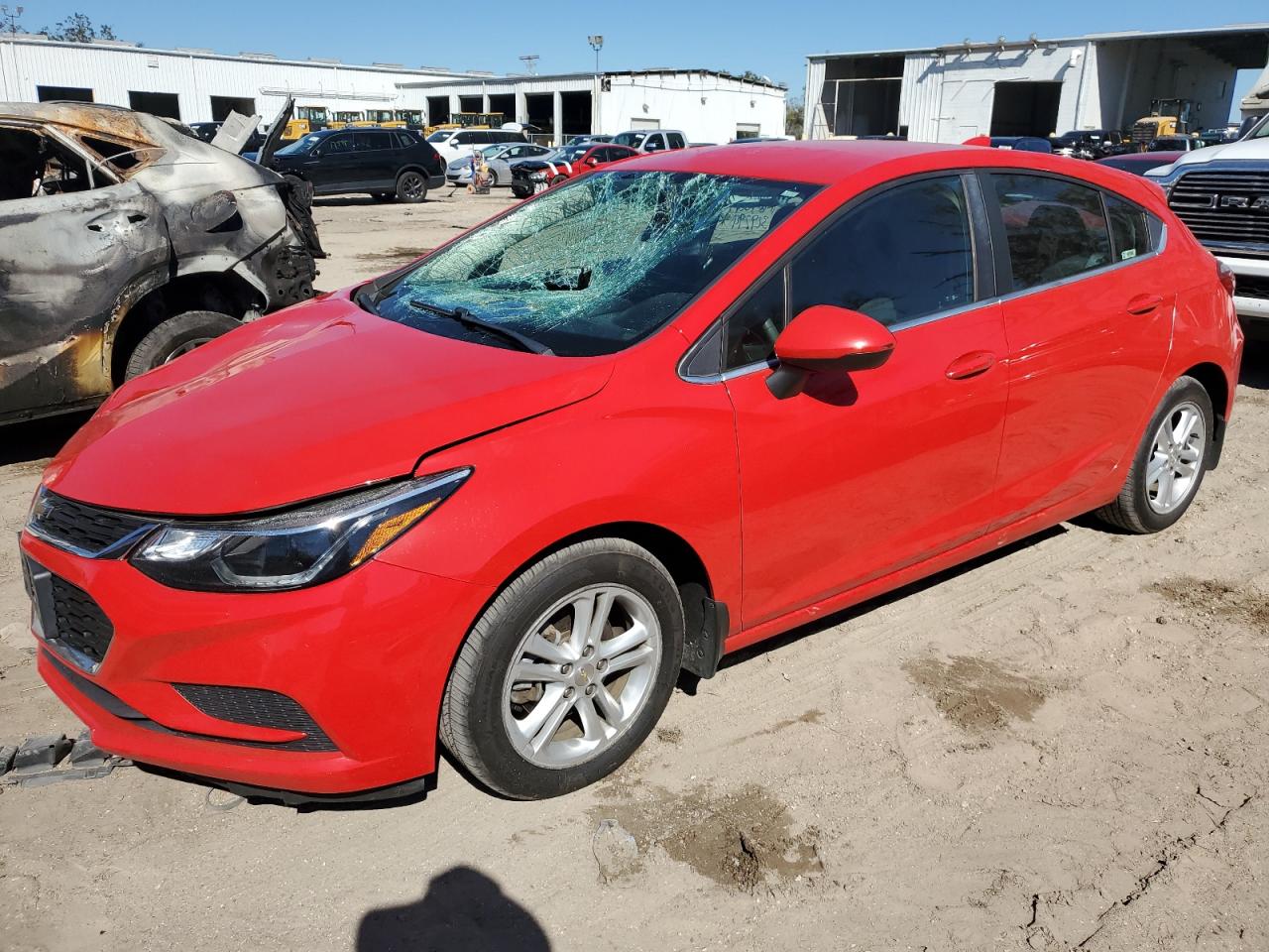 2017 Chevrolet Cruze Lt VIN: 3G1BE6SM6HS526675 Lot: 81114734