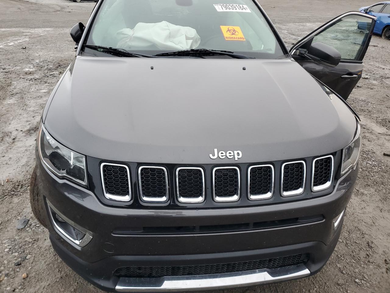 2017 Jeep Compass Limited VIN: 3C4NJDCB7HT629261 Lot: 79039184