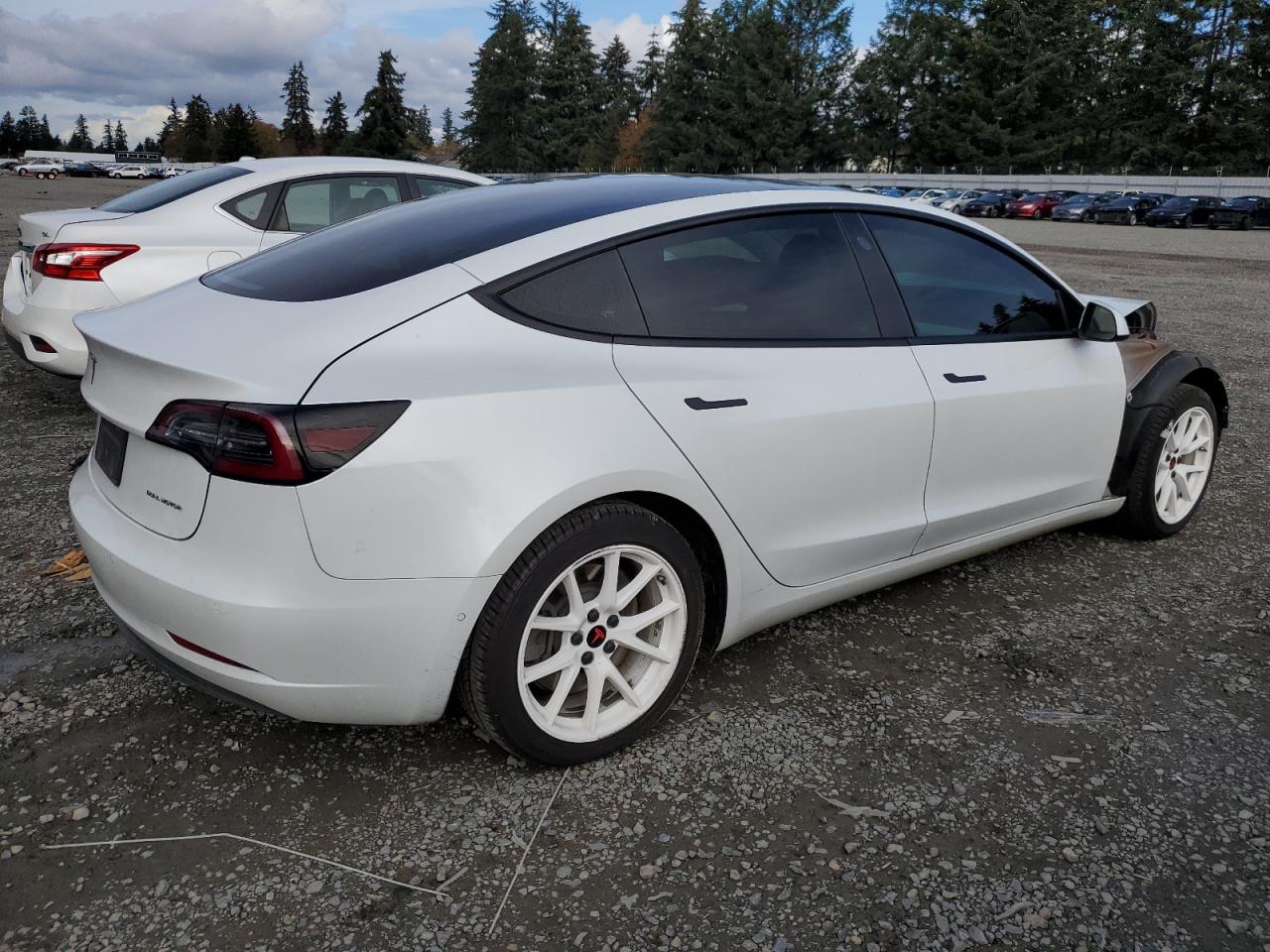 VIN 5YJ3E1EB9NF201354 2022 TESLA MODEL 3 no.3