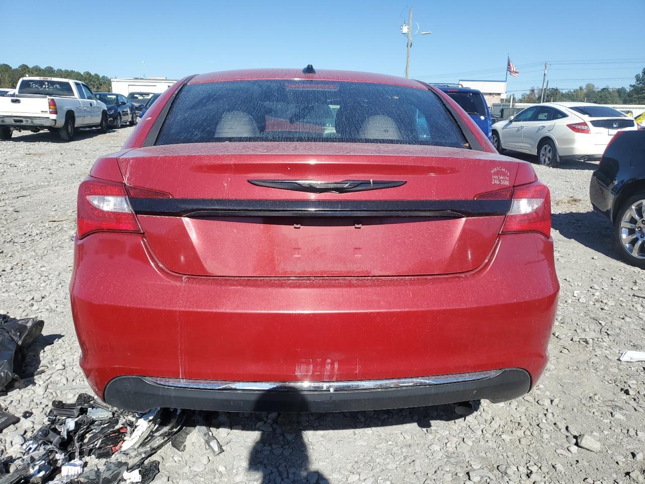 2014 Chrysler 200 Lx VIN: 1C3CCBAB1EN168048 Lot: 79964174