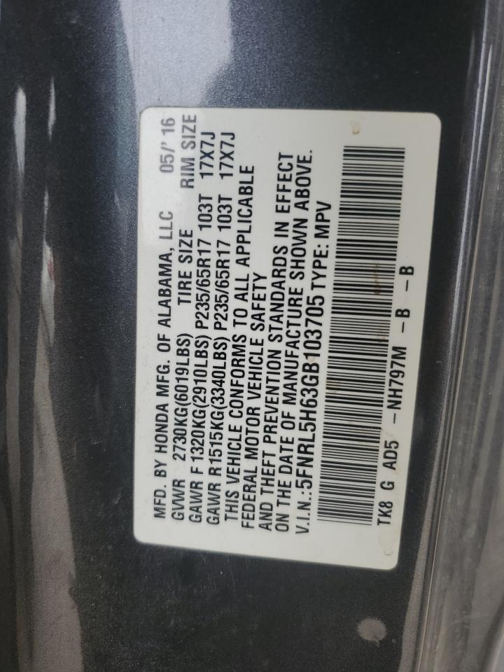 2016 Honda Odyssey - Image 15