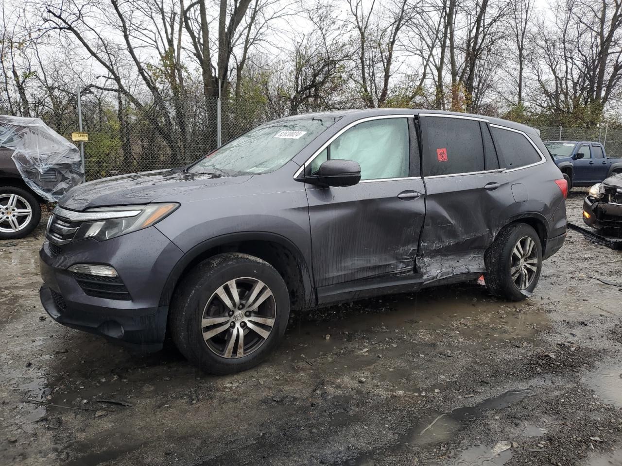 2016 Honda Pilot Exl للبيع في Cicero، IN - Side