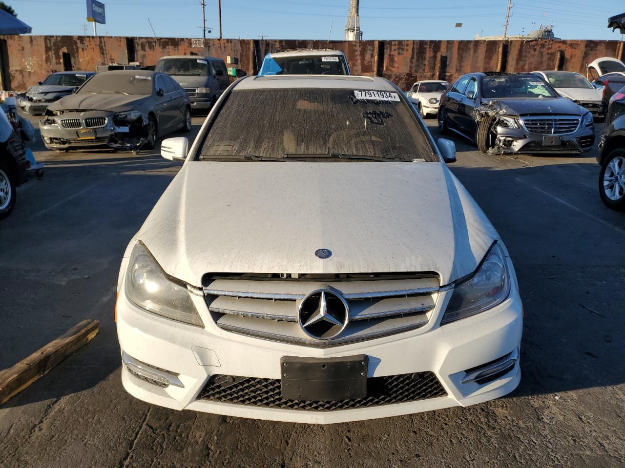 VIN WDDGF4HB0EA905257 2014 MERCEDES-BENZ C-CLASS no.5