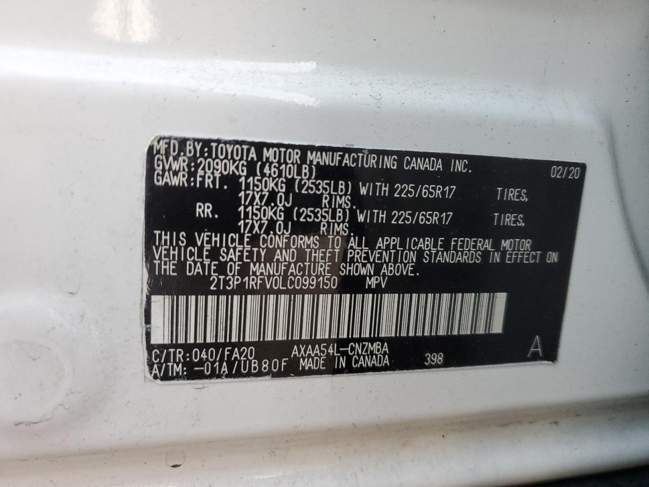 2020 Toyota RAV 4 - Image 13