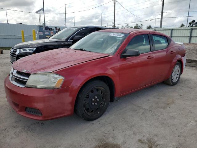 Седаны DODGE AVENGER 2014 Красный