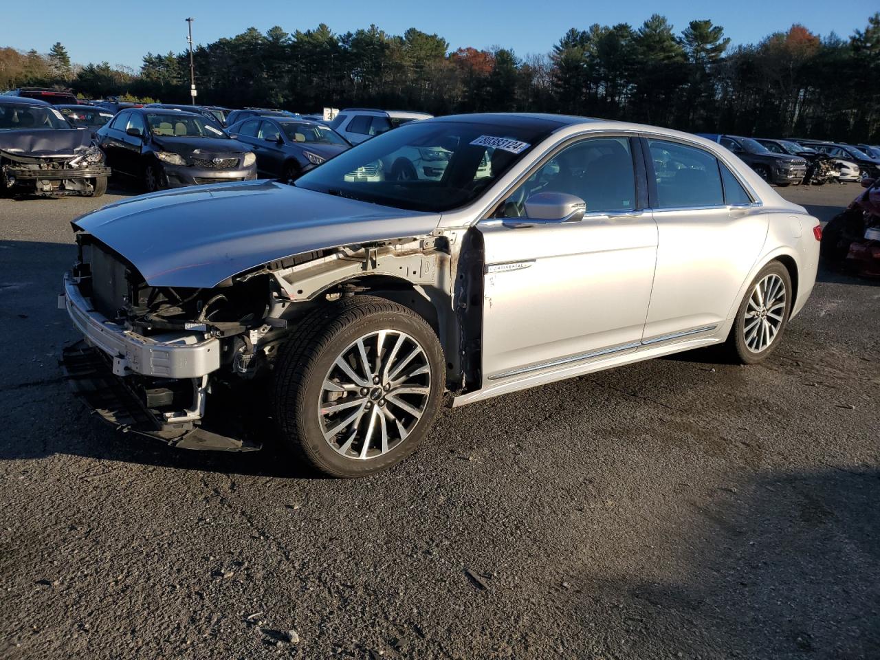 2017 Lincoln Continental Select VIN: 1LN6L9TK5H5608979 Lot: 80383124