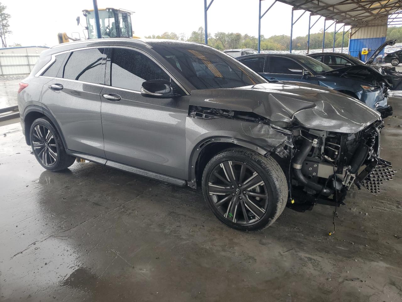 VIN 3PCAJ5BB3MF121111 2021 INFINITI QX50 no.4