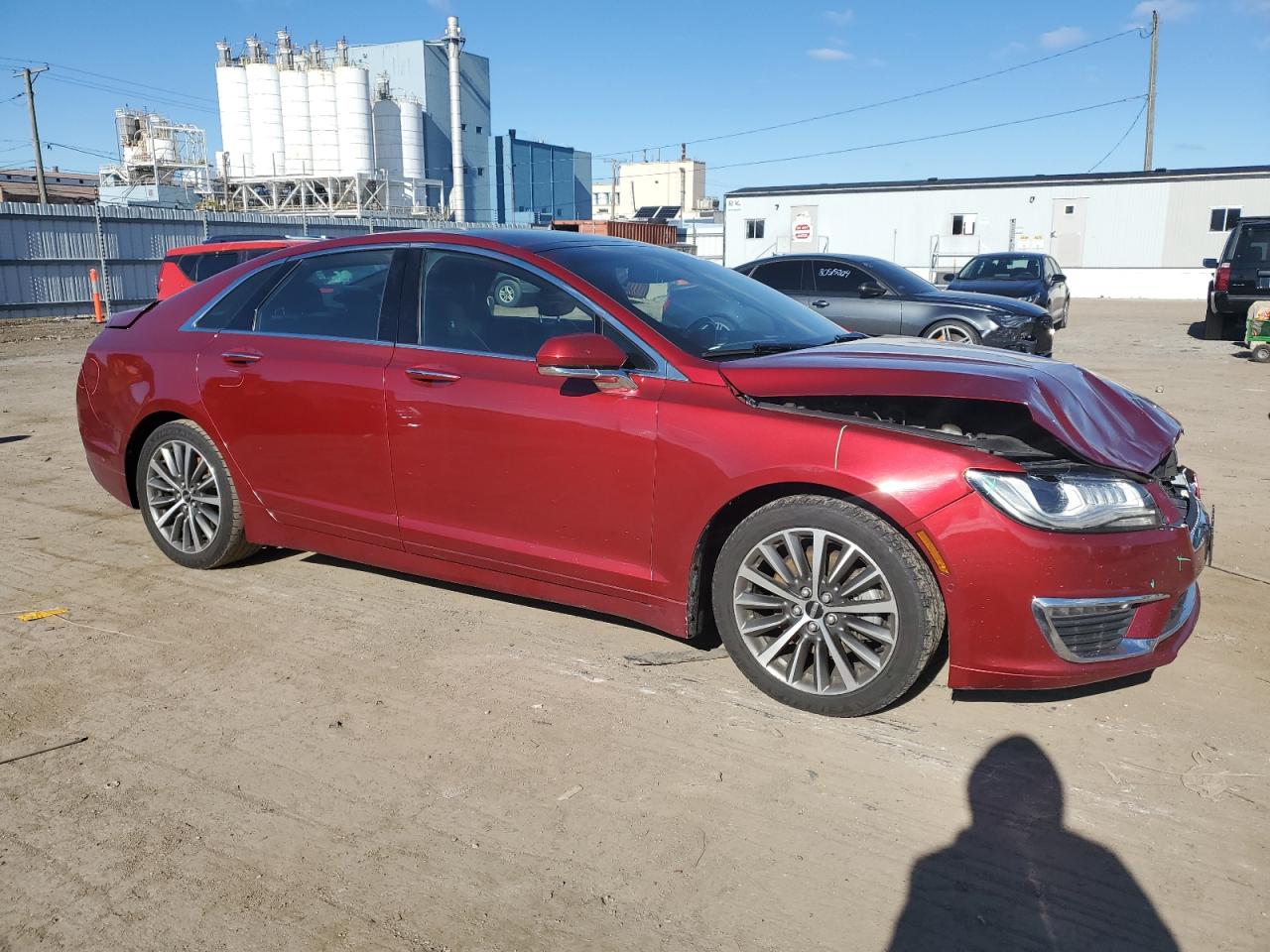 VIN 3LN6L5D92HR665142 2017 LINCOLN MKZ no.4