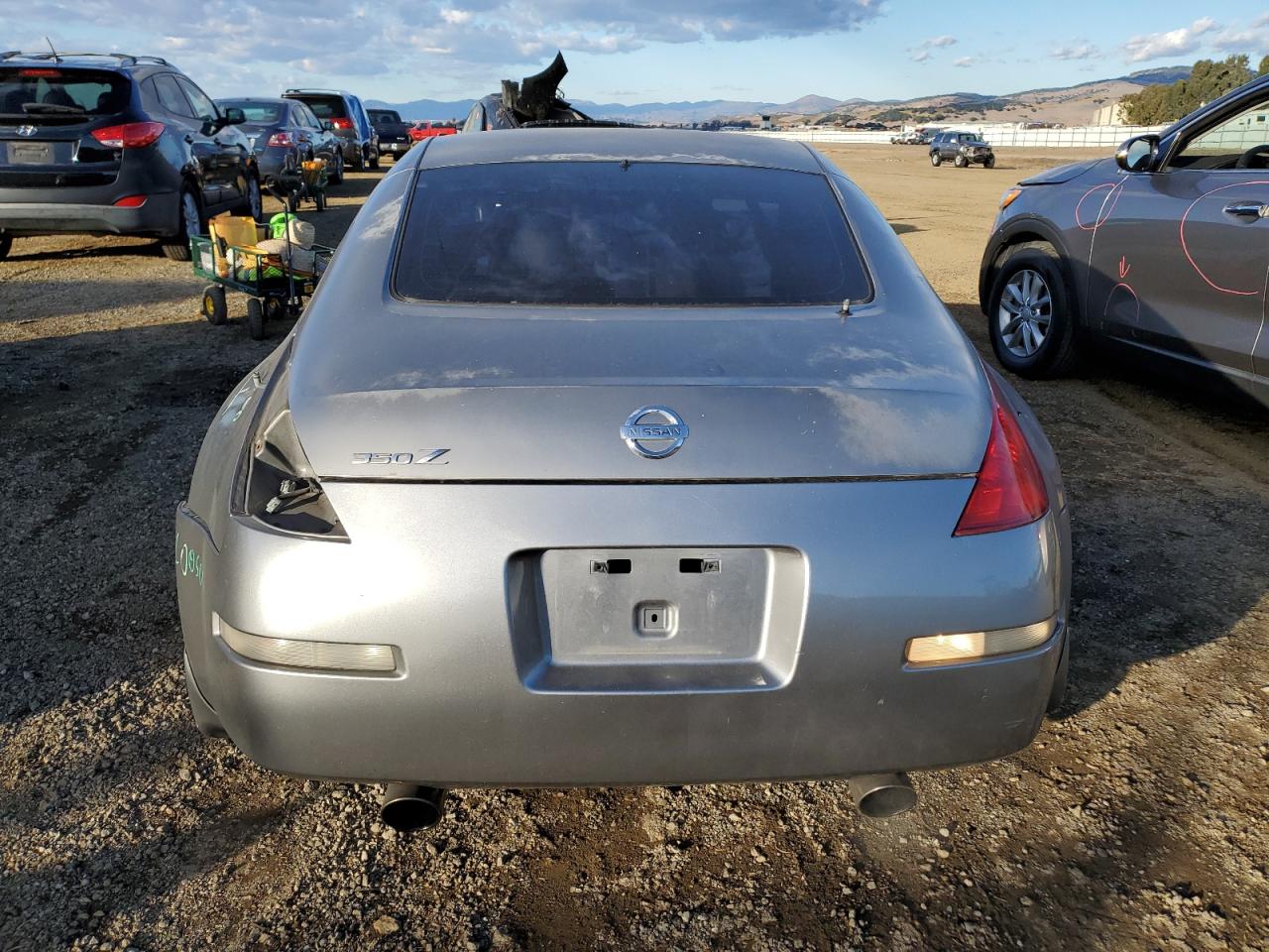 2003 Nissan 350Z Coupe VIN: JN1AZ34E03T011104 Lot: 80600354