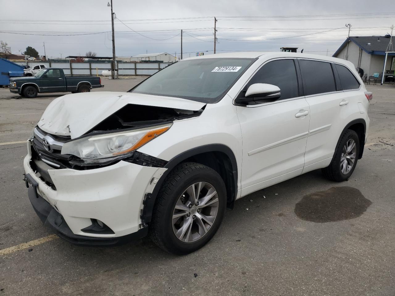 VIN 5TDBKRFH1FS076563 2015 TOYOTA HIGHLANDER no.1