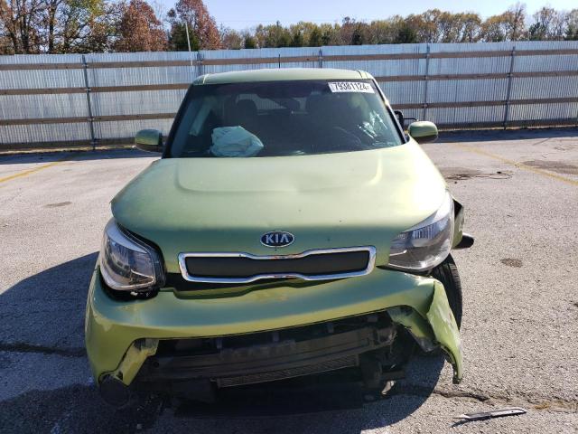  KIA SOUL 2016 Зелений