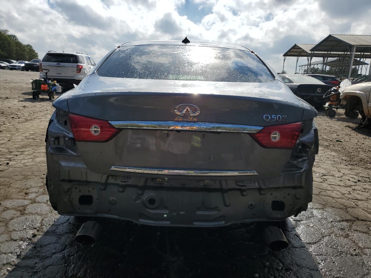 VIN JN1BV7AP7FM352138 2015 INFINITI Q50 no.6