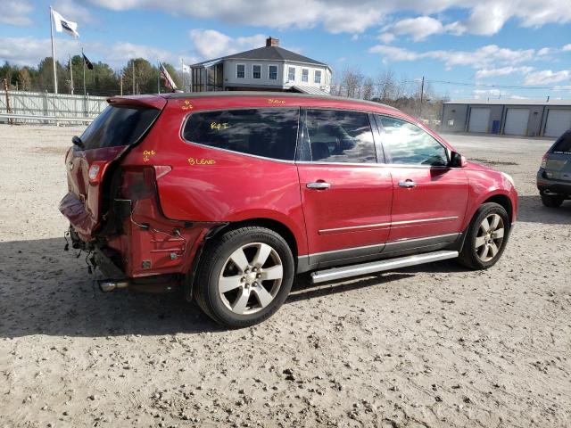  CHEVROLET TRAVERSE 2012 Czerwony