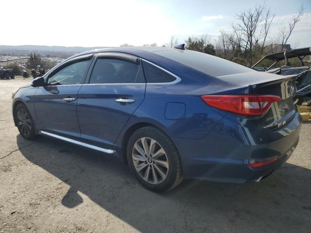  HYUNDAI SONATA 2015 Синий