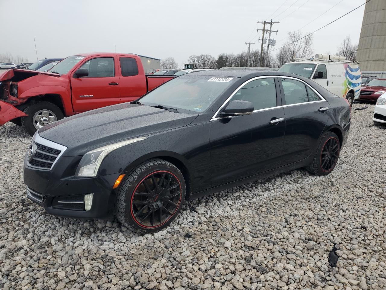 VIN 1G6AJ5SX9E0113173 2014 CADILLAC ATS no.1