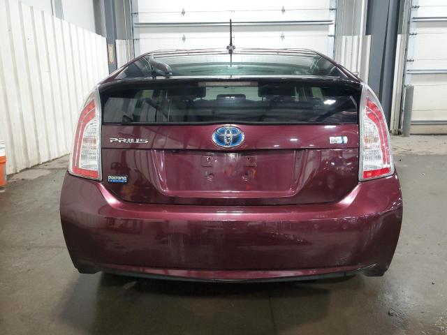  TOYOTA PRIUS 2013 Burgundy