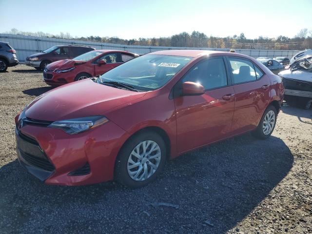  TOYOTA COROLLA 2017 Czerwony