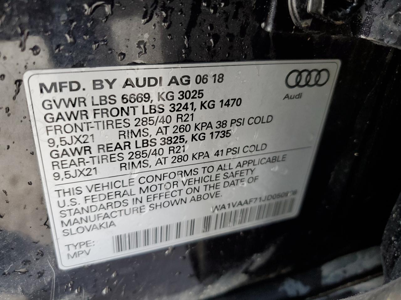 2018 Audi Q7 - Image 13