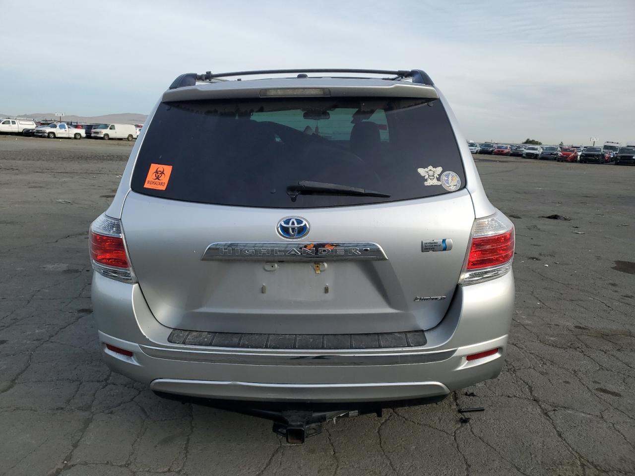 2011 Toyota Highlander Hybrid Limited VIN: JTEDC3EHXB2001572 Lot: 79129854