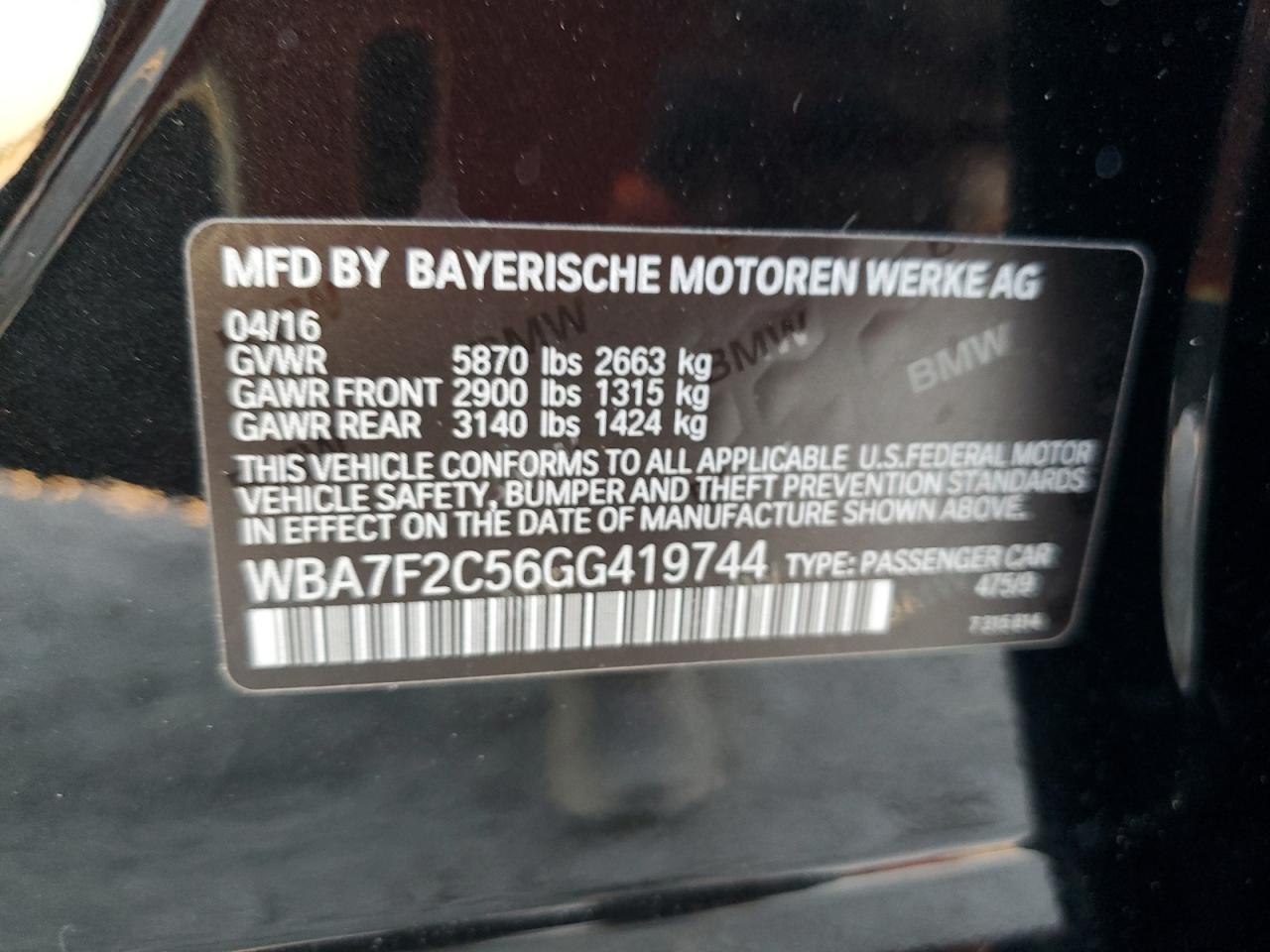 2016 BMW 7er - Image 14