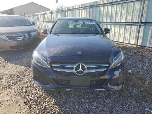 Sedans MERCEDES-BENZ C-CLASS 2015 Granatowy