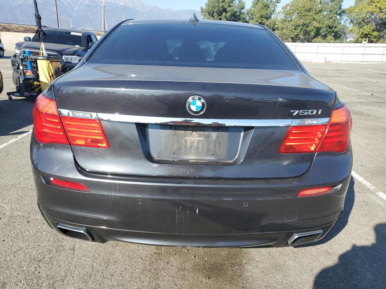 2011 BMW 750 I VIN: WBAKA8C58BCY37296 Lot: 80540904