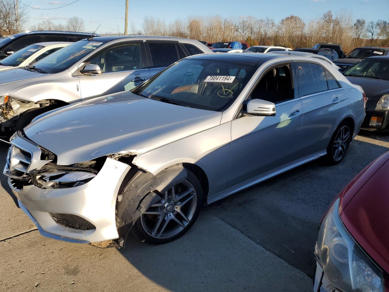 VIN WDDHF8JB4EB012850 2014 MERCEDES-BENZ E-CLASS no.1