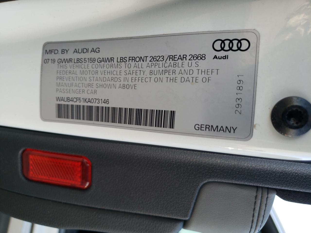 2019 Audi RS5 - Image 12