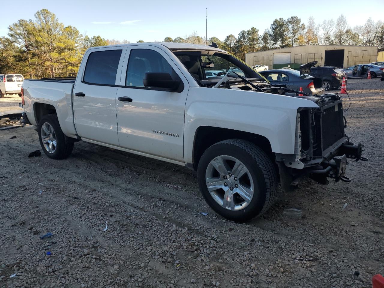 2018 Chevrolet Silverado C1500 Custom VIN: 3GCPCPEC5JG604383 Lot: 80693524