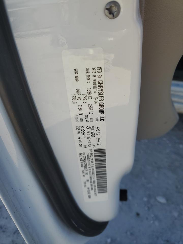 2014 Dodge Grand Caravan Sxt VIN: 2C4RDGCG2ER388939 Lot: 81050934