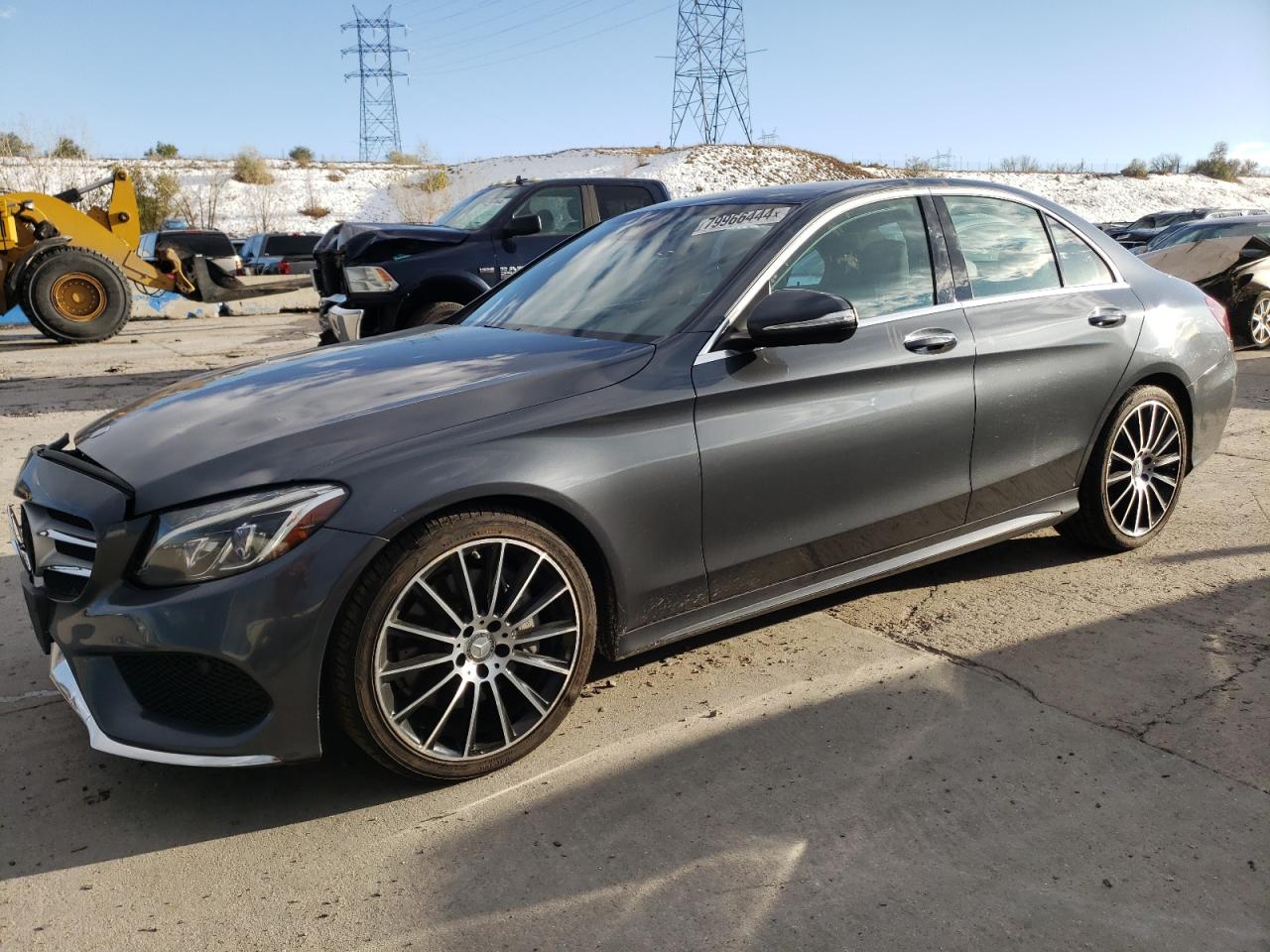 VIN 55SWF4KB3FU083026 2015 MERCEDES-BENZ C-CLASS no.1