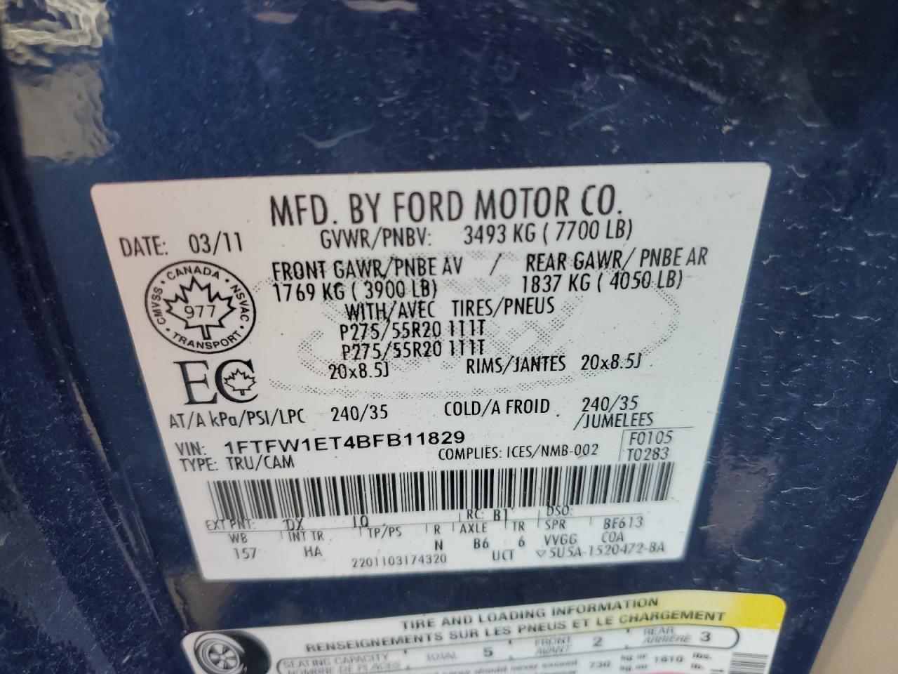 2011 Ford F-150 - Image 12