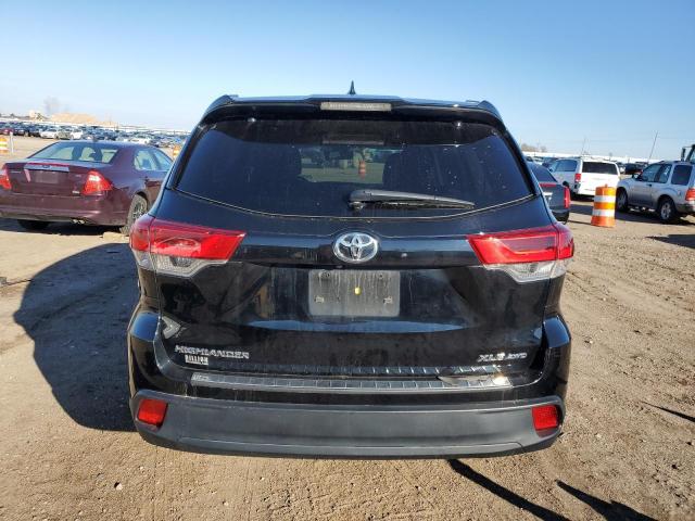  TOYOTA HIGHLANDER 2019 Czarny