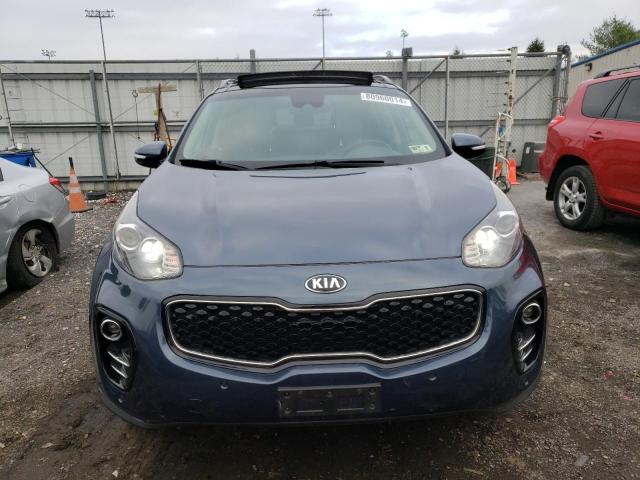  KIA SPORTAGE 2018 Синий