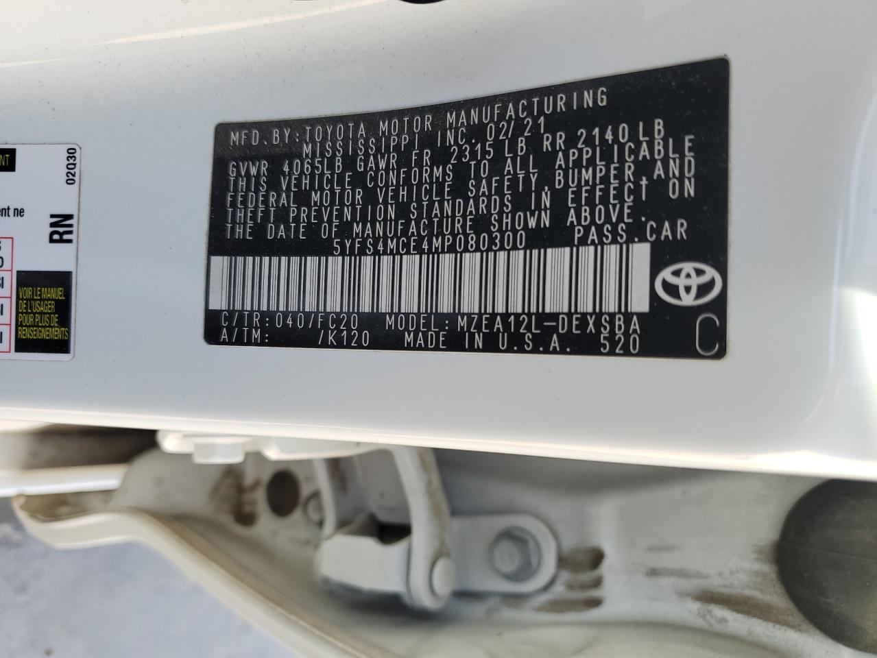 2021 Toyota Corolla - Image 12