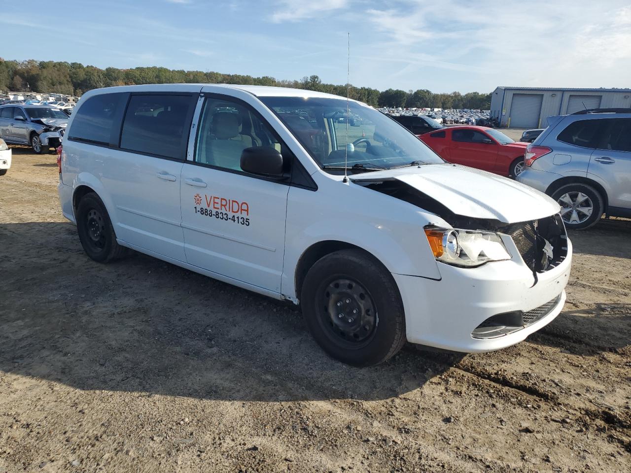 VIN 2C4RDGBG8ER349032 2014 DODGE CARAVAN no.4