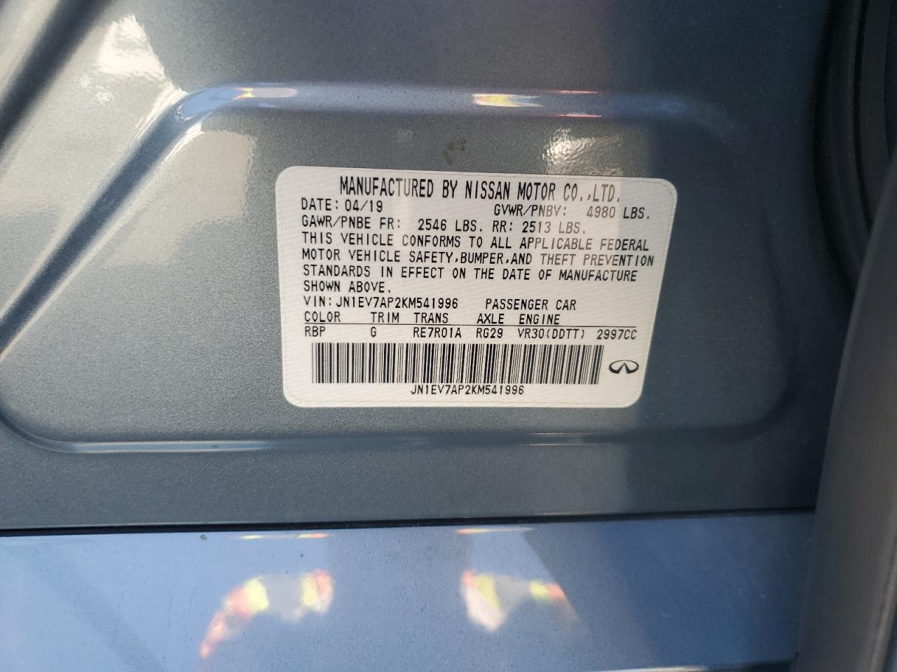 2019 Infiniti Q50 - Image 13