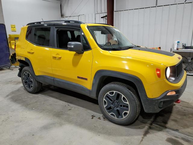  JEEP RENEGADE 2017 Желтый