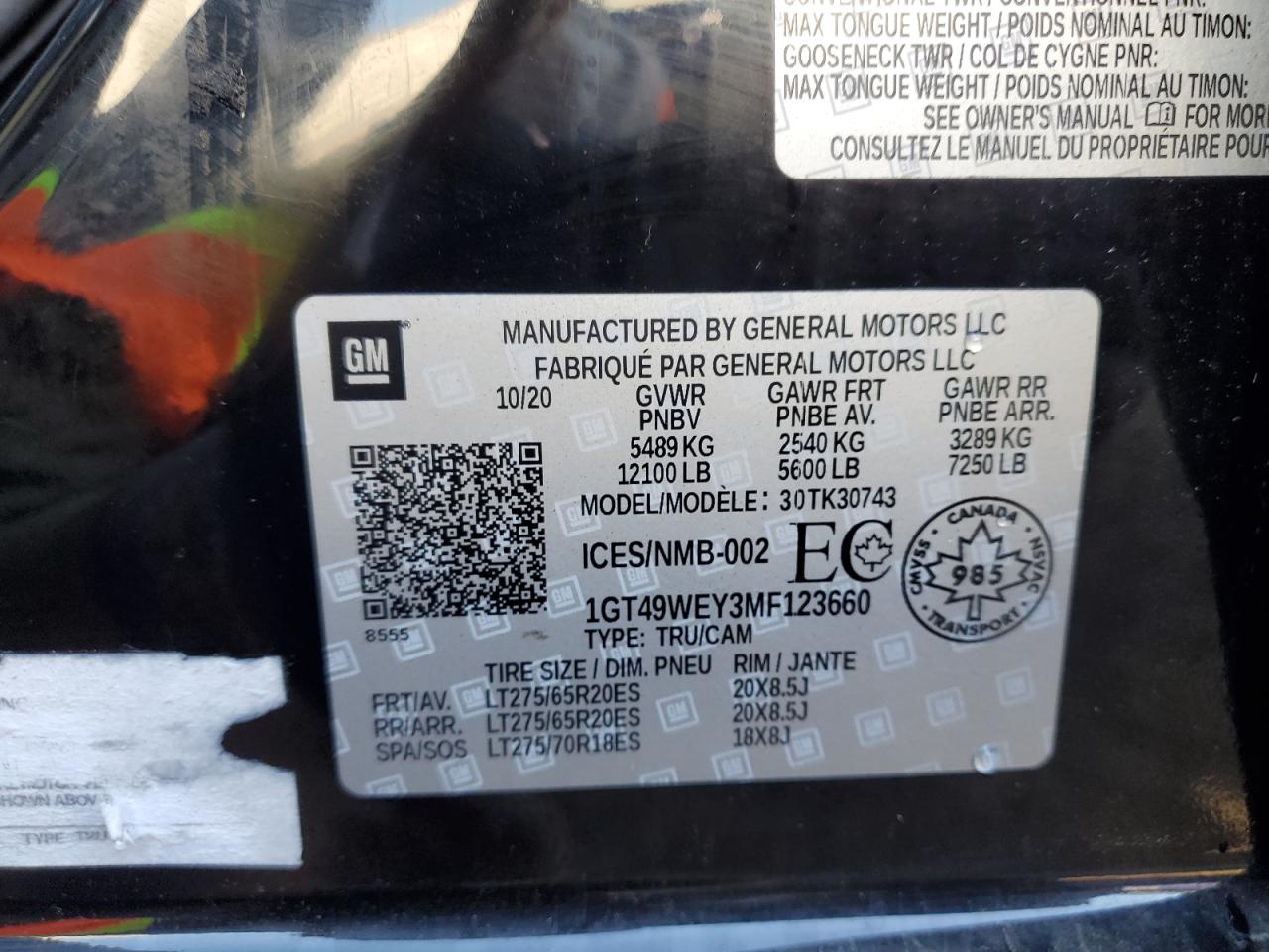 2021 GMC Sierra - Image 12