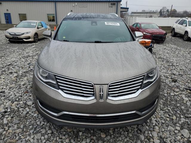  LINCOLN MKX 2016 Сріблястий