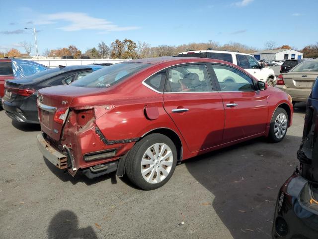  NISSAN SENTRA 2014 Czerwony