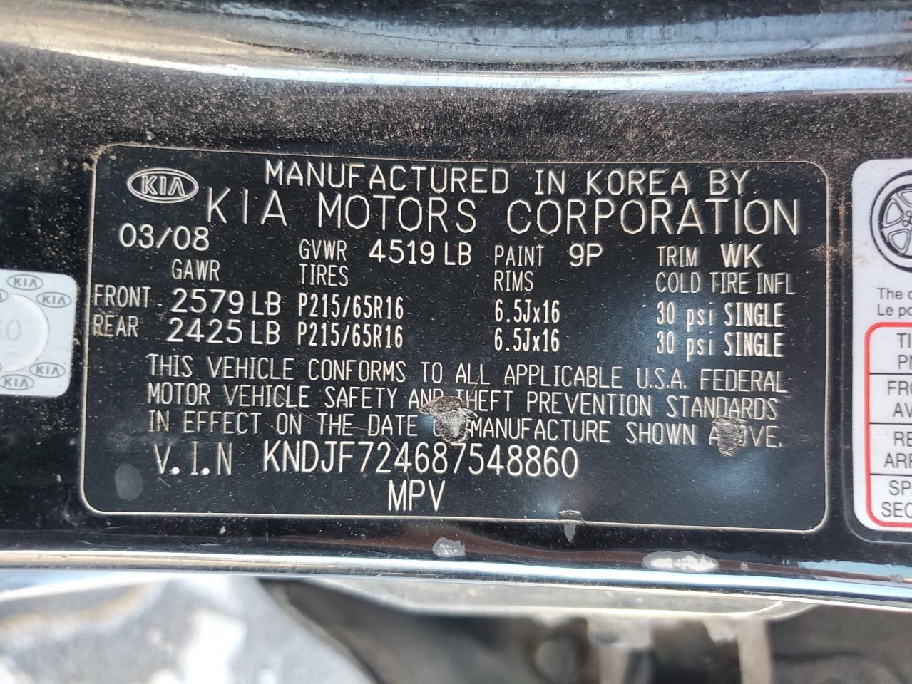 2008 Kia Sportage - Image 15